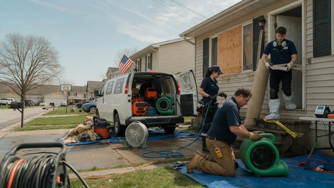 Water Damage Restoration in Shields, ND near me